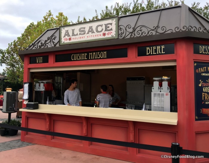 Alsace Holiday Kitchen in Epcot's France Pavilion