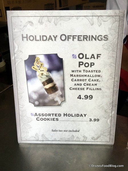 Olaf Pop sign