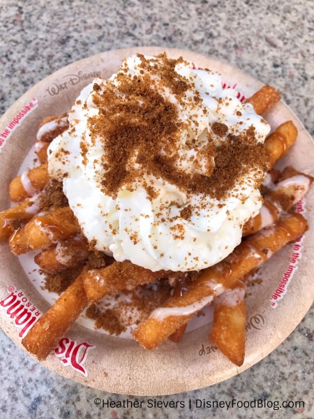 Gingerbread Funnel Cake Fries