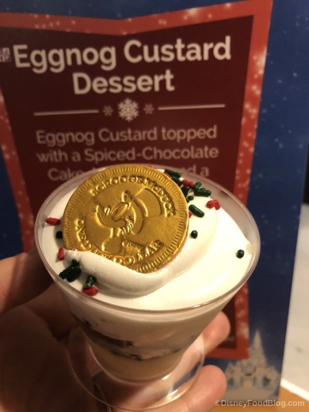 Scrooge wouldn't like the Eggnog Custard either.