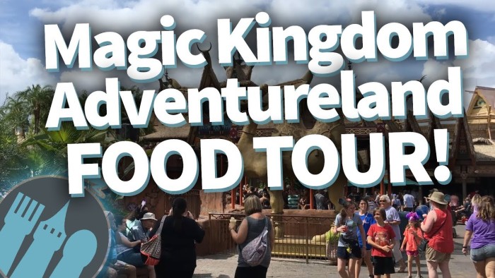 DFB Video: Food Tour of Magic Kingdom's Adventureland | the disney food