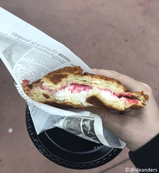 A great snack in Epcot's France!