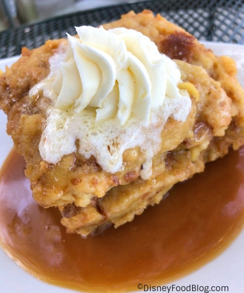 Toffee Bread Pudding at House of Blues