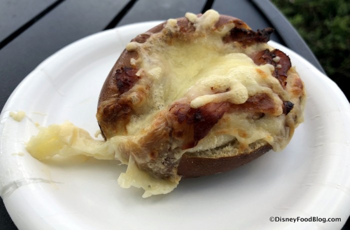 Toasted Pretzel Bread with Black Forest Ham and Gruyere