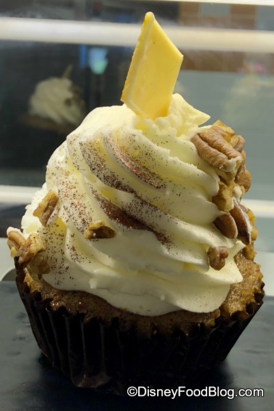 Carrot Cake Cupcake at End Zone Food Court