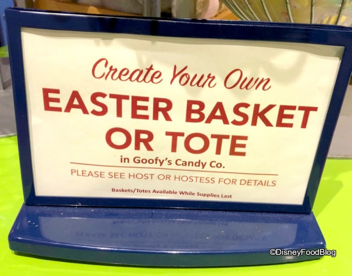 Goofy's Candy Co. Create Your Own Easter Basket or Tote