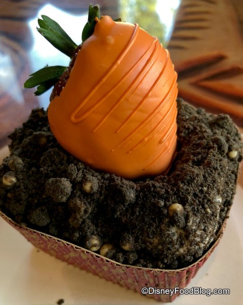 Carrot Cake with "Carrot" on top