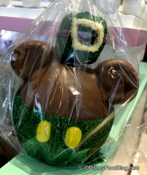 St. Patrick's Day Candy Apple at the Confectionery