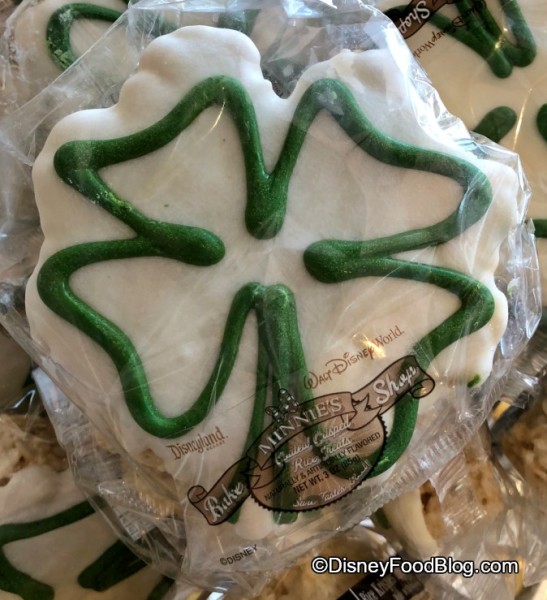 Four Leaf Clover Krispie Treat at Confectionery