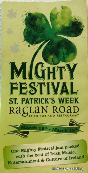 Mighty Festival Pamphlet