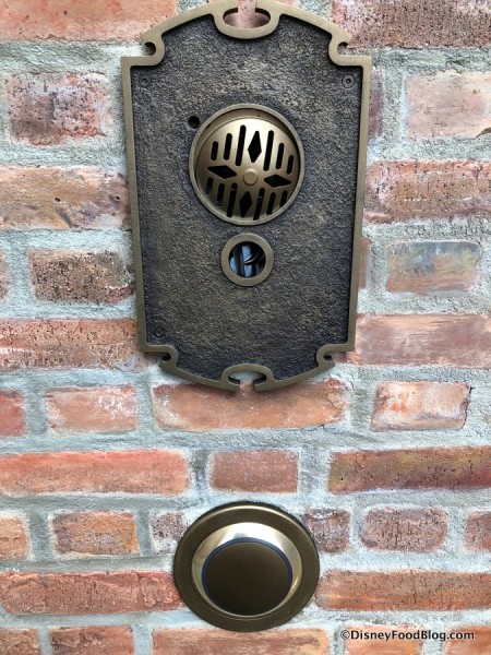 Doorbell next to door