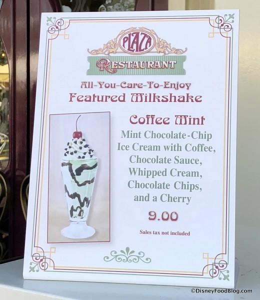 March Bottomless Milkshake of the Month: Coffee Mint!