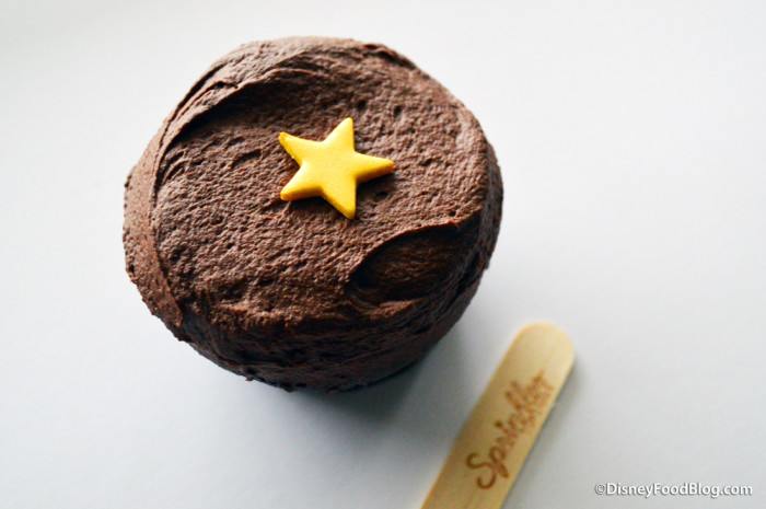 Black Velvet Birthday Cupcake