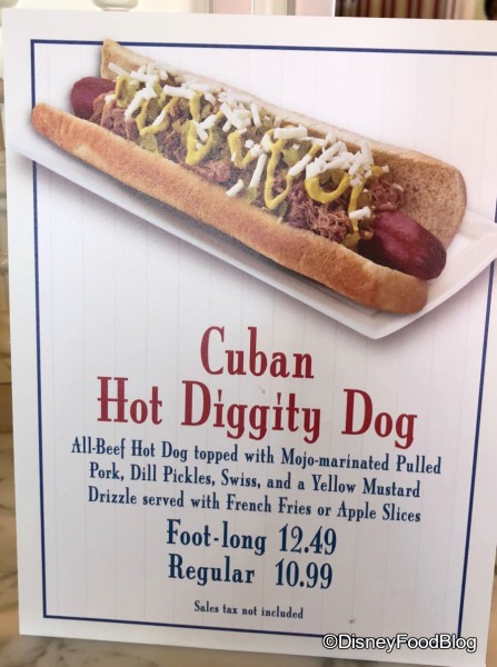 Casey's Hot Diggity Dog of the Month is the Cuban!