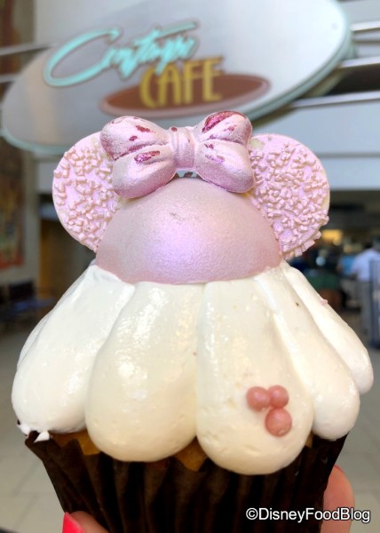 Millennial Pink Cupcake at Contempo Cafe