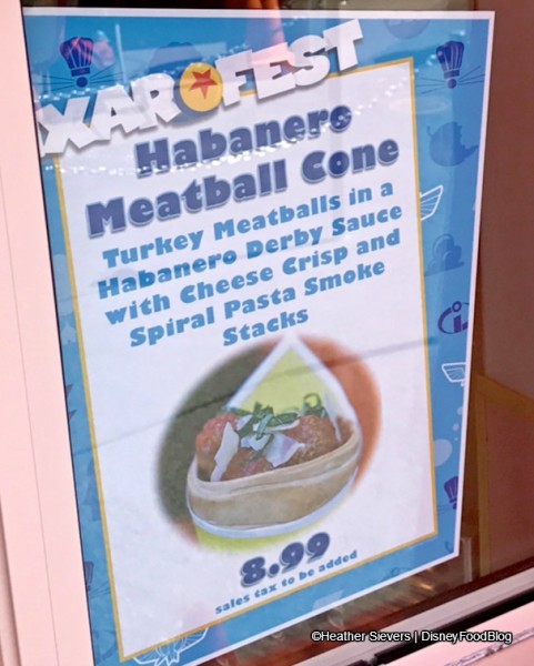Habanero Meatball Cone