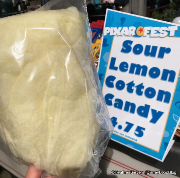 Sour Lemon Cotton Candy
