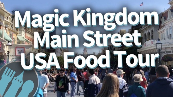 DFB Video: Magic Kingdom Main Street, U.S.A. Food Tour | the disney