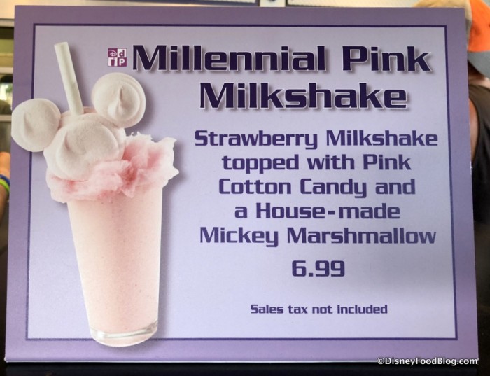 Millennial Pink Milkshake