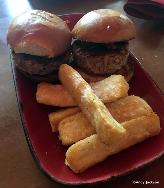 Earth Day Impossible Burger Sliders