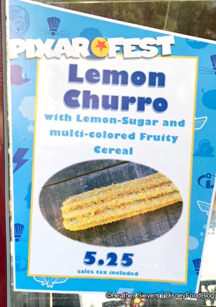 Lemon Churro on Main Street, U.S.A.! 
