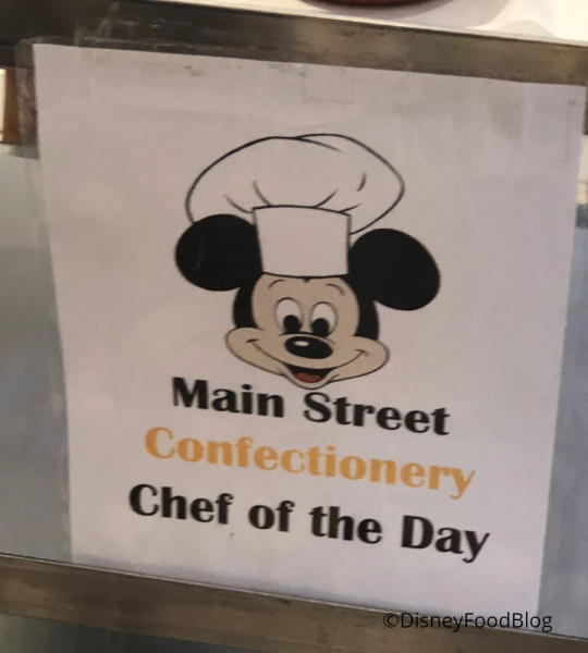 Main Street Confectionery Chef of the Day