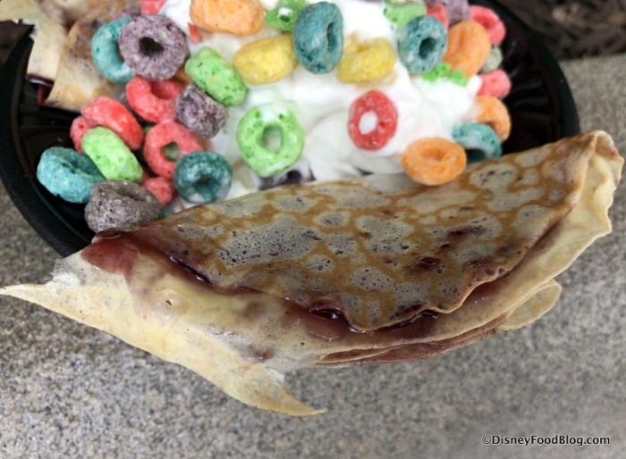 "No Capes, Just Crepes" Crepe Sundae