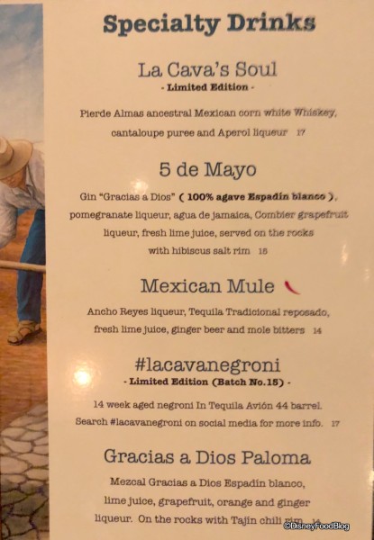 Cinco de Mayo Margarita at La Cava del Tequila in the Mexico Pavilion