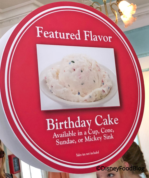 Plaza Ice Cream Parlor Featured Flavor