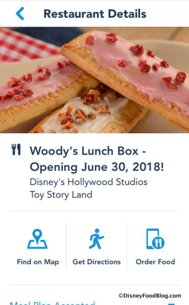 Woody's Lunch Box on Mobile Order screenshot