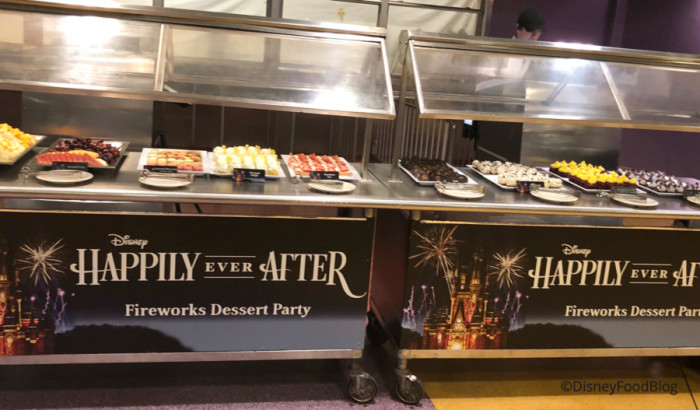 Happily Ever After AFTER Dessert Party Spread
