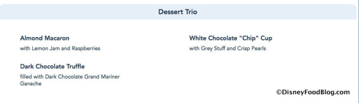 Dessert Trio