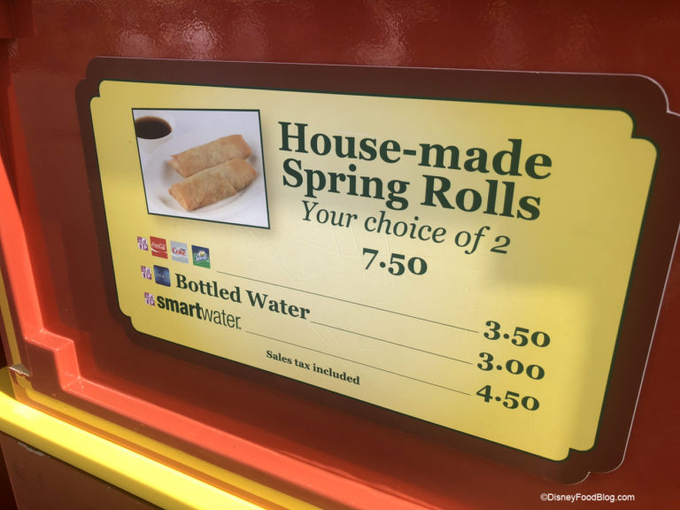 News and Review: Reuben Spring Rolls Debut in Magic Kingdom's ...