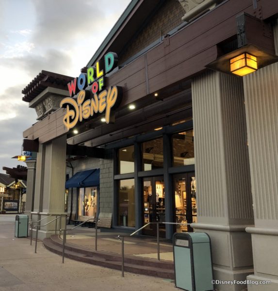 The Grand Reopening of the World of Disney Store in Disney Springs!