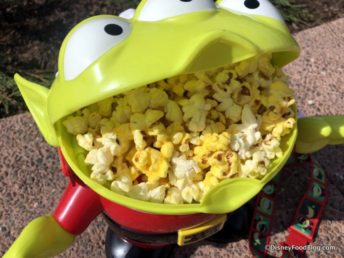 Refillable Popcorn Buckets in Walt Disney World the disney food blog