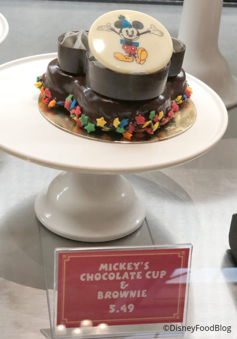 Disneyland Review Get Your Ears On with Mickey's Chocolate Cup and Brownie — ASAP! the disney