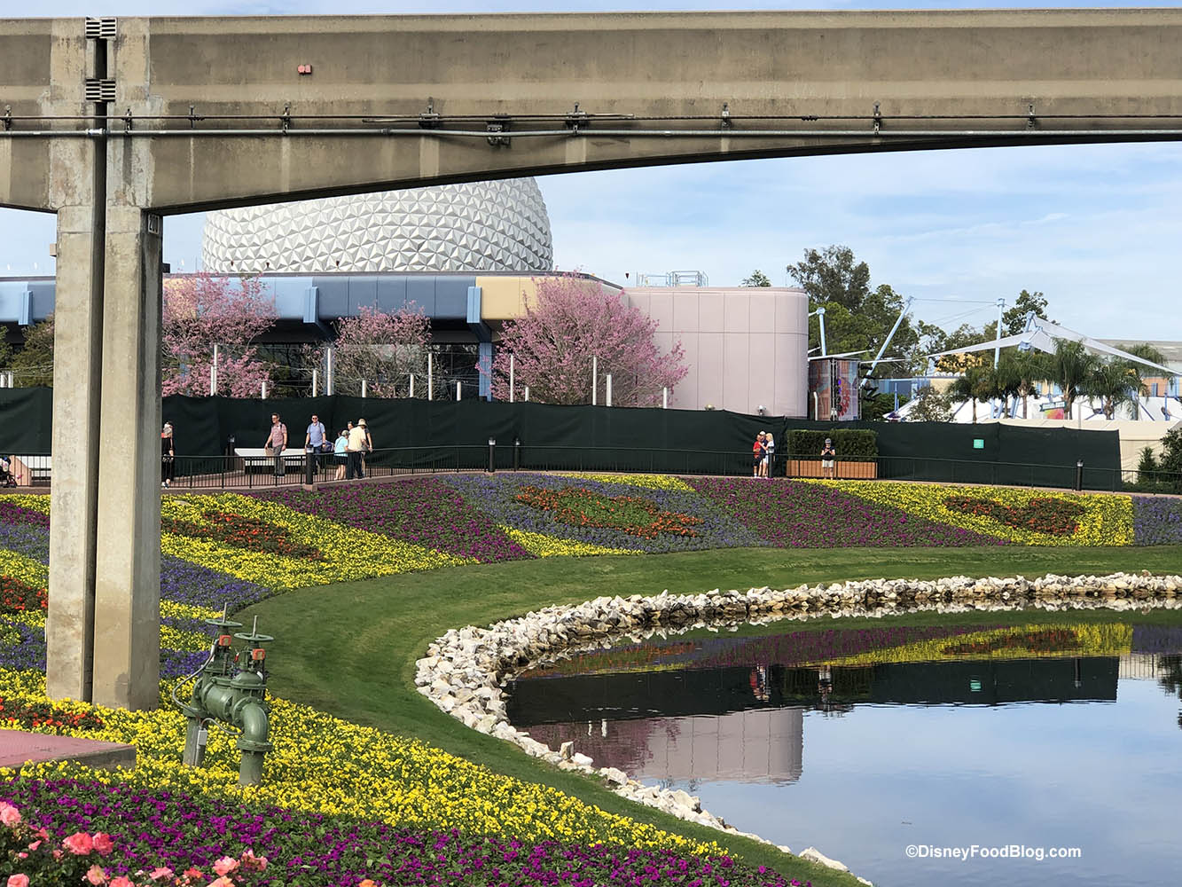 what's new in epcot: flower and garden fest landscaping, lots of