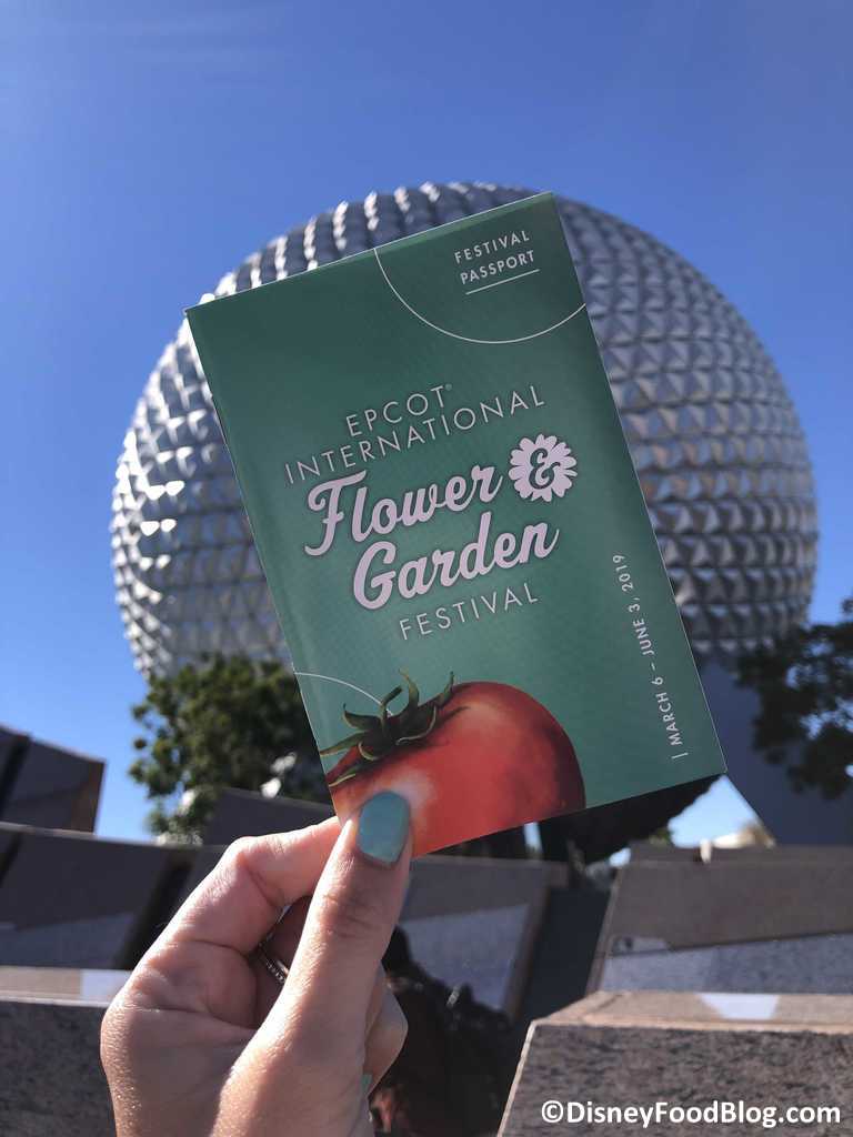 we're live at the 2019 epcot flower and garden festival!