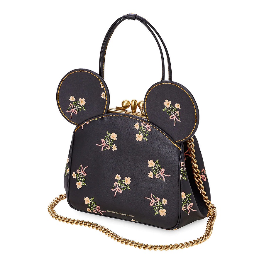 Coach (C6977) Mickey Mouse X Keith Haring Serena Pebble Leather Satchel  Handbag - Walmart.com