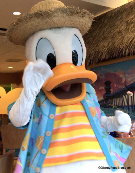 Donald Duck's Seaside Breakfast | the disney food blog