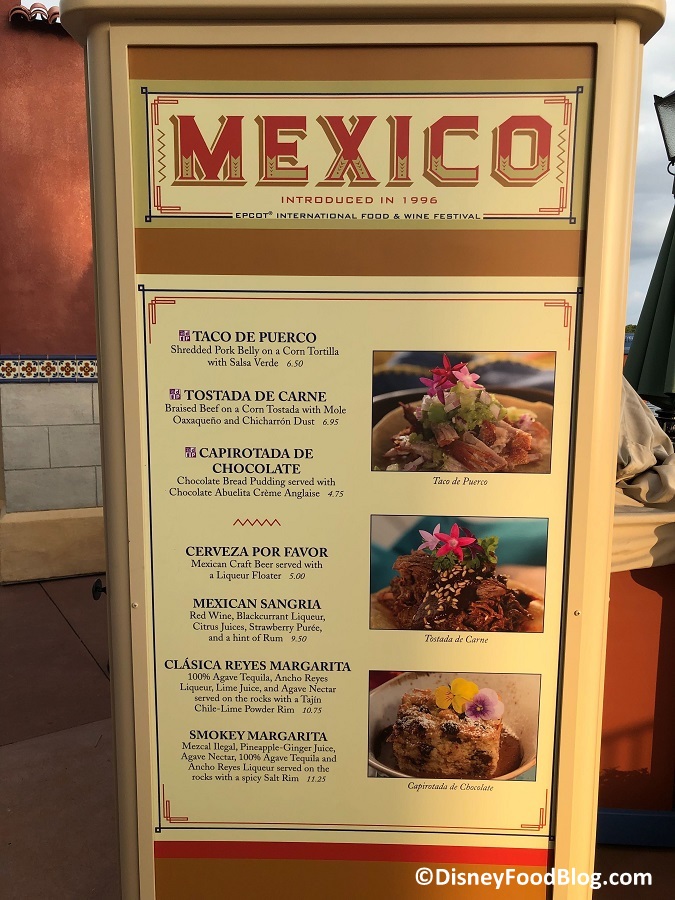 Mexico: 2019 Epcot Food and Wine Festival | the disney food blog