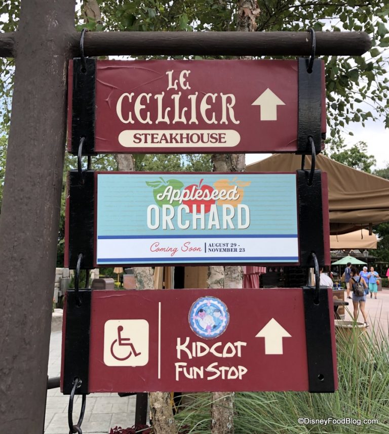 NEW Details Released for Appleseed Orchard Booth Coming to The Epcot