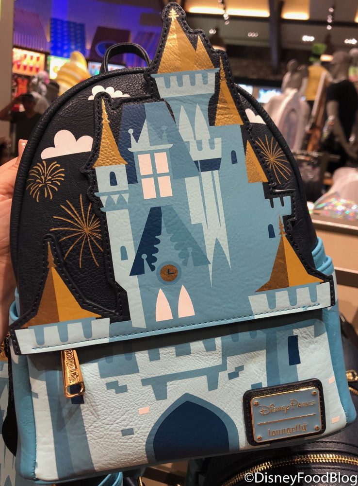 The NEW Cinderella Castle Loungefly Backpack Makes a Magical Debut in ...