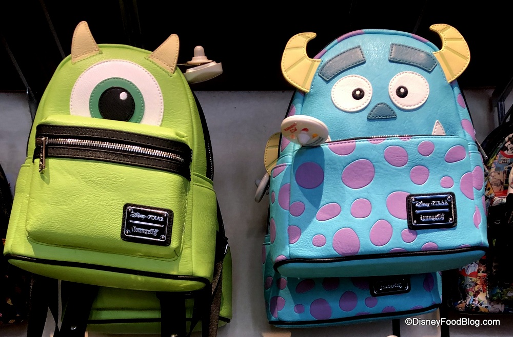 SPOTTED! A Pair of Monstrously ADORABLE Mike and Sulley Loungefly