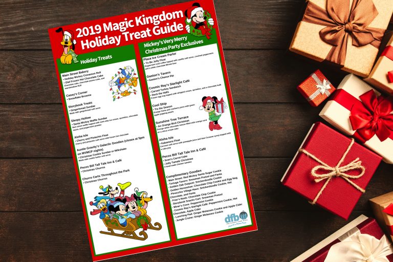 Get YOUR *FREE* DFB-Exclusive Magic Kingdom Holiday Treats PRINTABLE