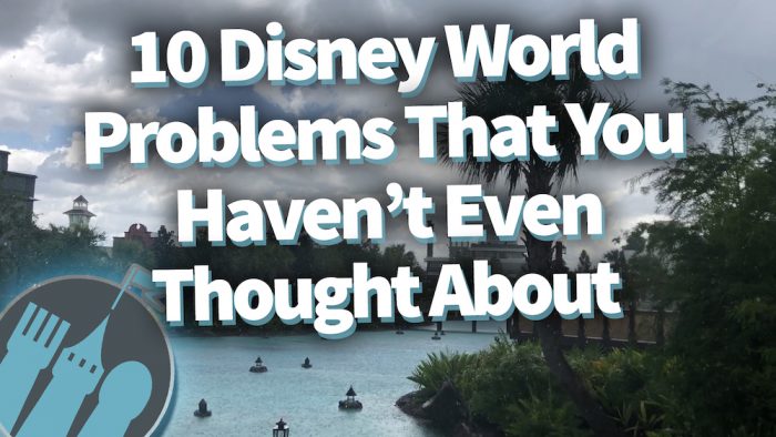 DFB Video: 10 Disney World Problems That You Haven't Even Thought About ...