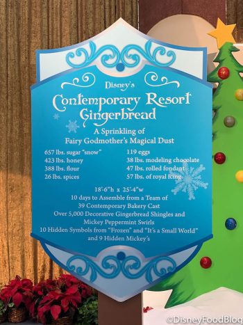 NEWS: The Gingerbread Castle Is HERE at Disney's Contemporary Resort ...