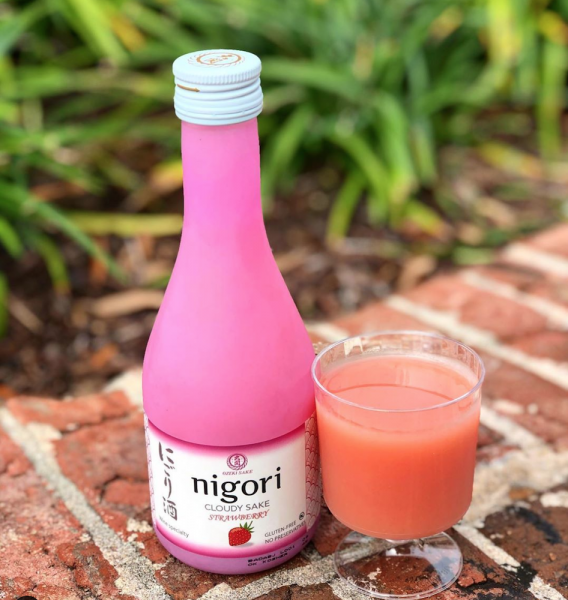 Pretty AND Pink! Take a Sweet Sip of the NEW Strawberry Nigori Sake in ...