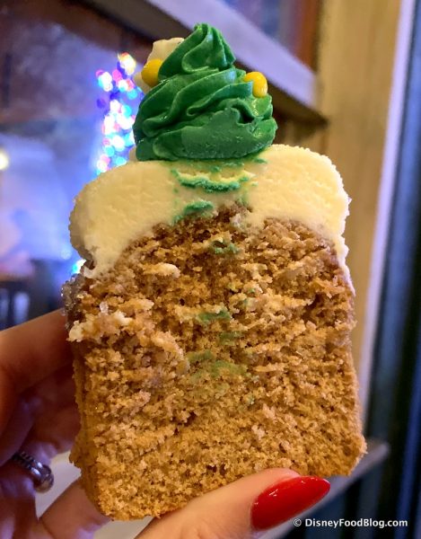 Have Yo'self a Merry Little Christmas Tree Cupcake at Animal Kingdom ...