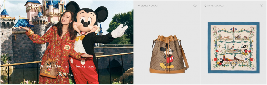 Gucci x Disney Vintage GG Supreme Mickey Mouse Shoulder Bag - Handbag | Pre-owned & Certified | used Second Hand | Unisex